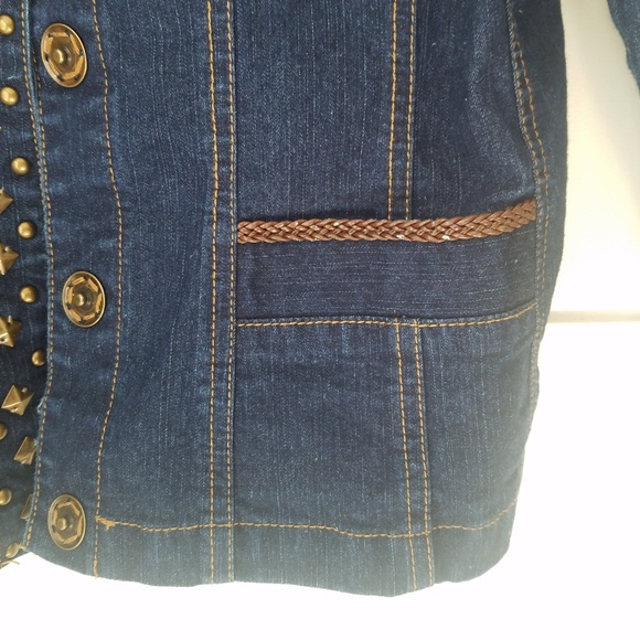 Ruby Rd | Studded Denim Jacket - Picture 6 of 7